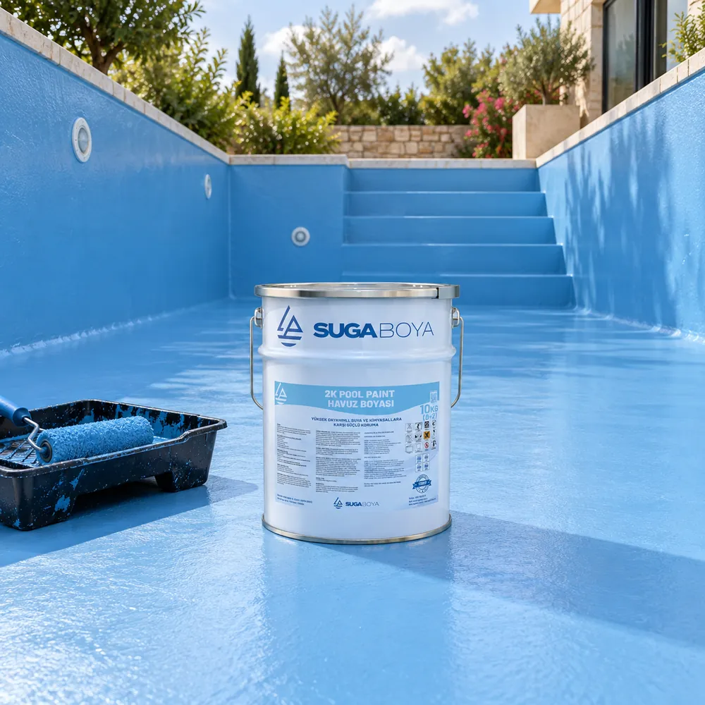 Suga Havuz Boyası 2K Pool Paint (8+2) 10 kg