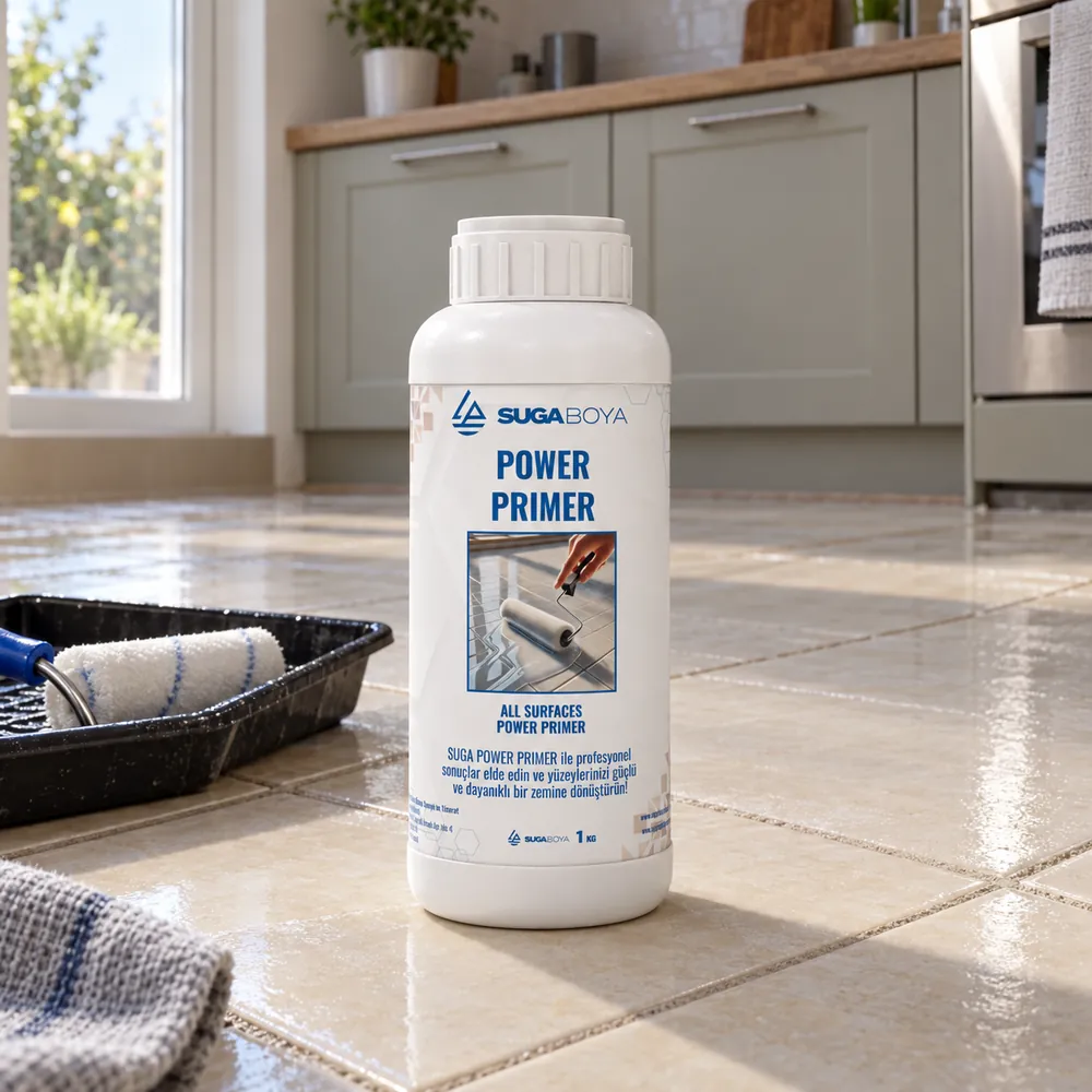 Power Primer Seramik, Fayans, Granit, Paladyen ve Beton Astarı 1 kg