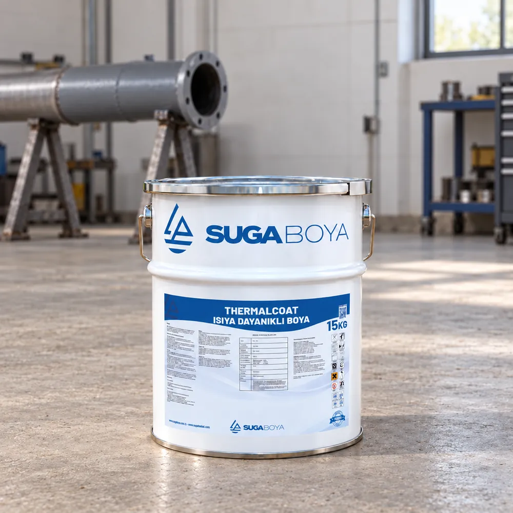 Suga Thermalcoat 15 kg Isıya Dayanıklı Boya 550⁰C-700⁰C